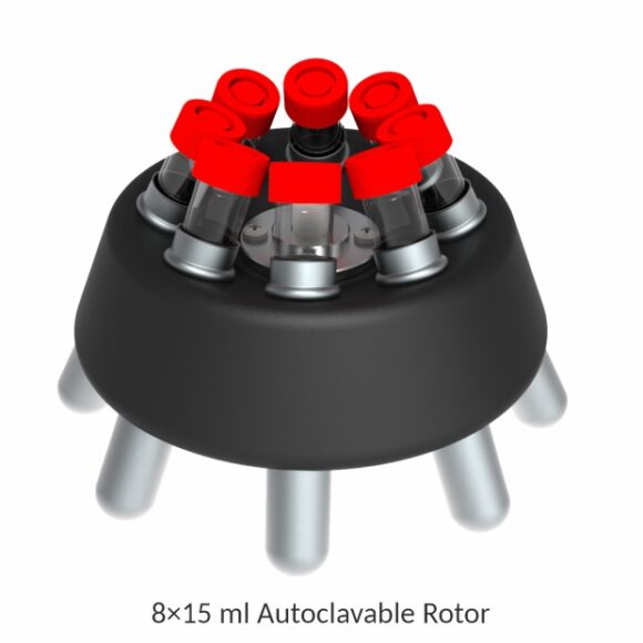 2. 8×15 ml Autoclavable Rotor 580x580