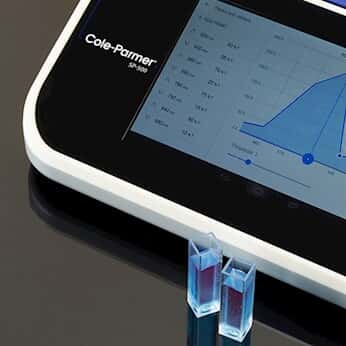 cole parmer 8305622 scanning uv visible spectrophotometer 198 to 1000 nm white abs plastic 100 240 vac 50 60 hz 8305622 2